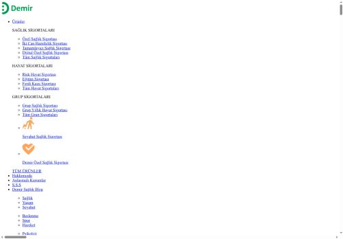 Demir Sağlık ve Hayat | Hayata İyi Bak