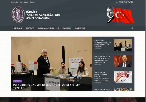 TESK | Türkiye Esnaf ve Sanatkârları Konfederasyonu