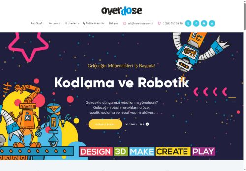 Overdose – Minika Lisanslı Çocuk Etkinlikleri