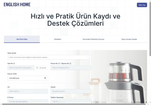 Portal - English Home