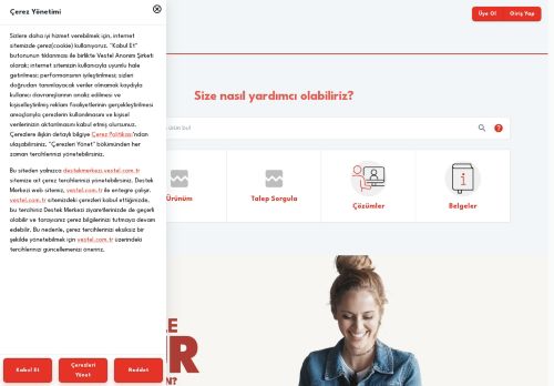 Destek Merkezi - Vestel