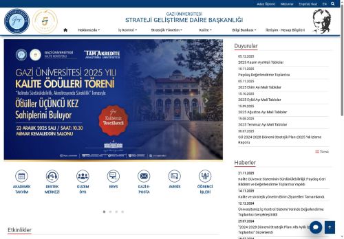 Mevzuat | Strateji Geliştirme Daire Başkanlığı | Gazi Üniversitesi