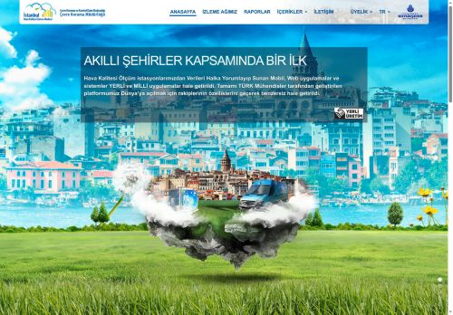 İstanbul Büyükşehir Belediyesi - Hava Kalitesi İzleme Merkezi | Hava Kalitesi İzleme Projesi
