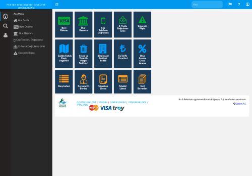 PERTEK BELEDİYESİ E-BELEDİYE UYGULAMASI