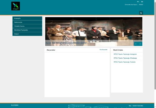 Anasayfa | Tiyatro Topluluğu