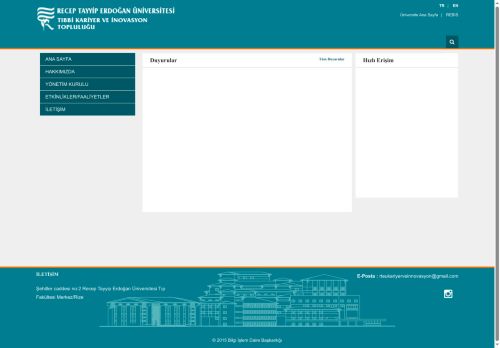 Anasayfa | Tıbbi Kariyer ve İnovasyon Topluluğu