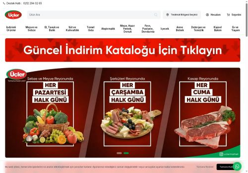 Üçler Market - Üçler Market | Komşunuz Kadar Yakın, Kaliteli Alışveriş