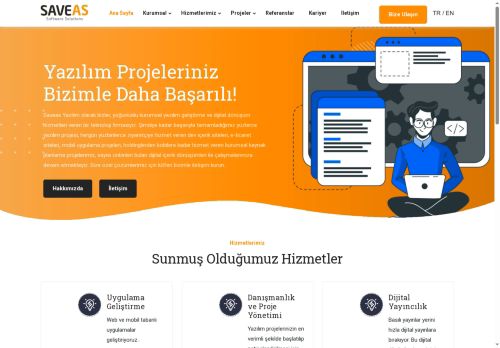 SaveAs | Yazılım, Program, ERP, CRM, HRM, Mobil Uygulama