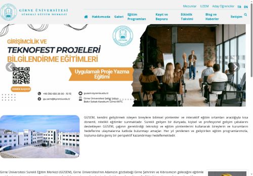 Girne Üniversitesi Sürekli Eğitim Merkezi