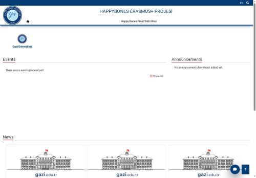 Happybones Erasmus+ Projesi | To Be A Member Of Gazi İs A Privilege