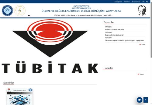 Ölçme Ve Değerlendirmede Dijital Dönüşüm: Yapay Zeka | Gazi Eğitim Fakültesi | Gazi Üniversitesi | Gazili Olmak Ayrıcalıktır