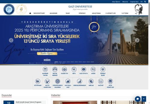 Gazi Üniversitesi | Gazili Olmak Ayrıcalıktır