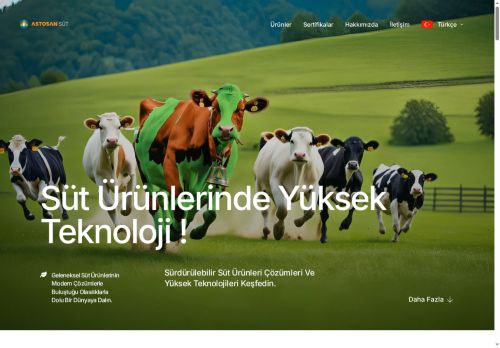 Astosan Dairy Products – Hightech in Dairy