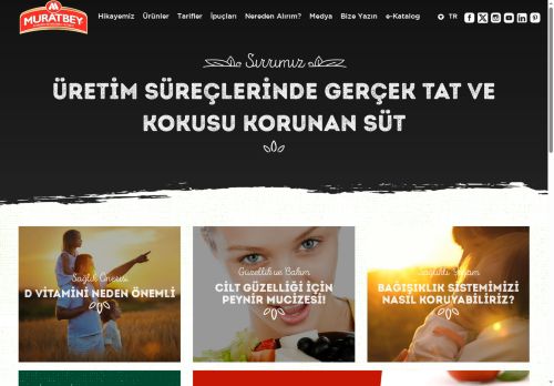 Lezzetin Tarifi, Peynirin En Doğal ve Sağlıklı Hali. - Muratbey