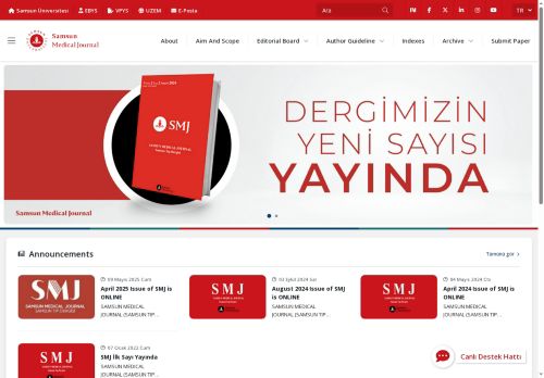 Samsun Üniversitesi - Samsun Medical Journal