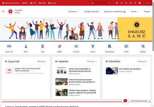 Samsun Üniversitesi - Engelsiz SAMÜ