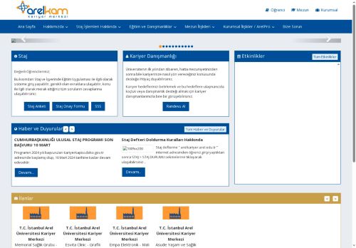 Anasayfa | ArelKariyer