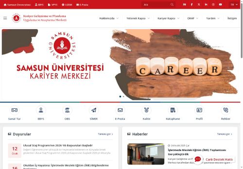 Samsun Üniversitesi - SAMÜ Kariyer Merkezi