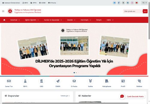 Samsun Üniversitesi - Samsun DİLMER