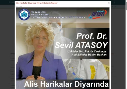 Biology Depertmant | Eskisehir Osmangazi University - Home