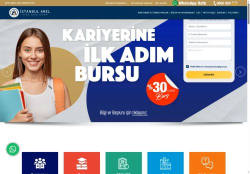İstanbul Arel Üniversitesi Aday Öğrenci Portalı
