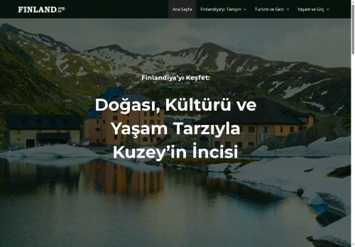 Finlandiya Rehberi - Yaşam, Eğitim, Kültür ve Seyahat Bilgileri Önizlemesi