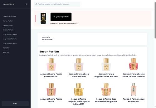 En İyi Kadın Parfüm Markaları ve Öneriler - Kadın Parfümleri