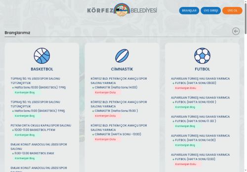 sporonlinetest.korfez.bel.tr