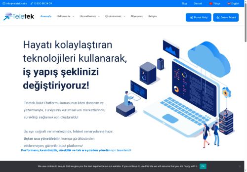 Türkiye'nin Bulut Platformu - Teletek Bulut Bilişim Hizmetleri