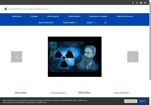 Cerrahi Anabilim Dalı Veteriner Radyoloji – Veterinerlik Fakültesi