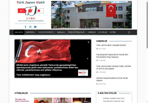 Türk Japon Vakfı | Türk japon vakfı kültür merkezi nikah ve kongre salonları, japonca dil kursu, origami kendo gibi japon kültürünü tanıtıcı eğitimleriyle sizlerle.