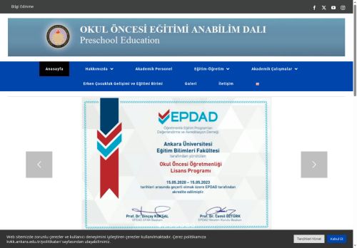 Eğitim Bilimleri Fakültesi – Ankara Üniversitesi Eğitim Fakültesi