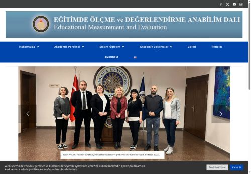 Ölçme Değerlendirme Bölümü – Ankara Üniversitesi Eğitim Fakültesi