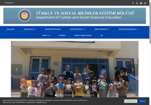 Sosyal Bilgiler Eğitimi Anabilim Dalı – Sosyal Bilimler ve Türkçe Eğitimi Bölümü