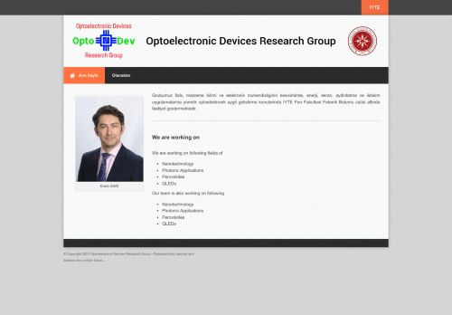 Optoelectronic Devices Research Group – İzmir Yüksek Teknoloji Enstitüsü
