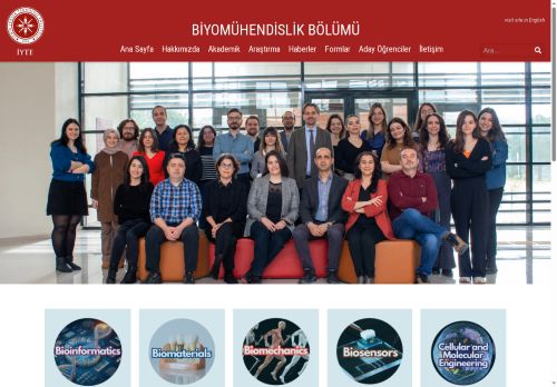 Biyomühendislik Bölümü – İzmir Yüksek Teknoloji Enstitüsü