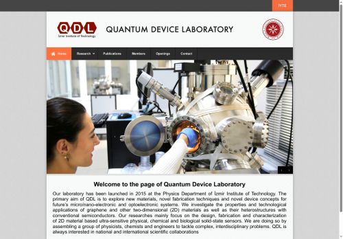 Quantum Device Laboratory – Quantum Device Laboratory
