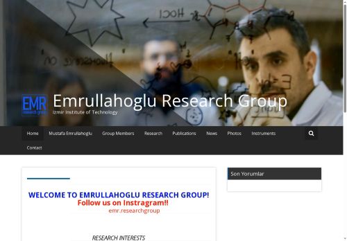 Mustafa Emrullahoğlu – Emrullahoglu Research Group