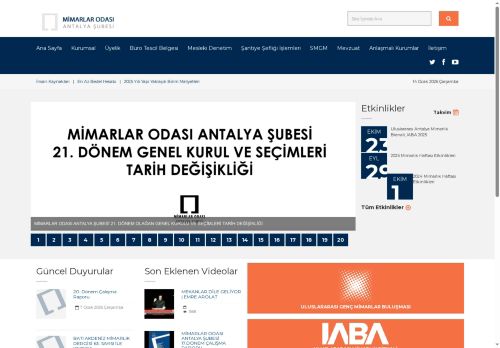 Antalya Kepez Belediyesi Turgut Cansever Uluslararası Mimarlık Ödülleri Açıklandı