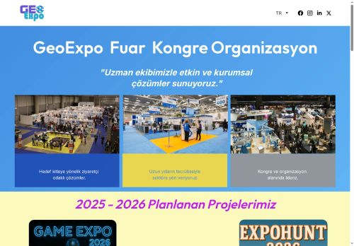 Geoexpo: Etkin Fuar ve Kongre Organizasyonları | GeoExpo