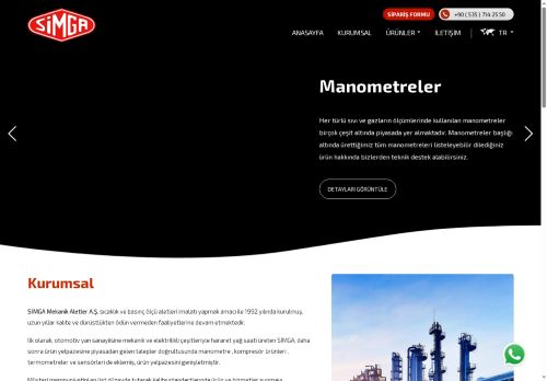 Simga Mekanik Aletler San. ve Tic. A.Ş.