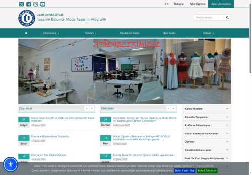 Tasarım Bölümü- Moda Tasarım Programı