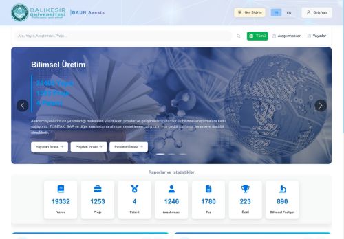 Öğretim Görevlisi ABDURRAHİM TUTUŞ | BAUN Avesis