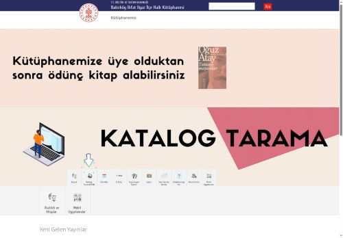 T.C. Kültür ve Turizm Bakanlığı - Bakırköy Rıfat Ilgaz İlçe Halk Kütüphanesi