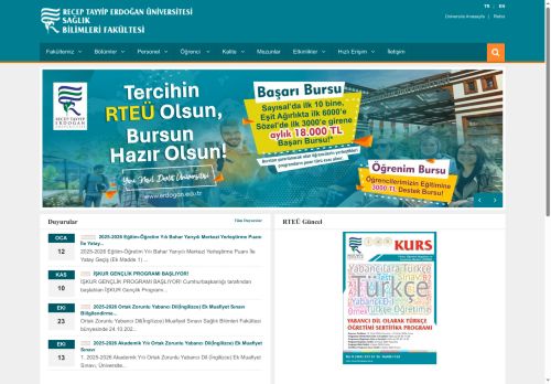 Anasayfa | Sağlık Bilimleri Fakültesi