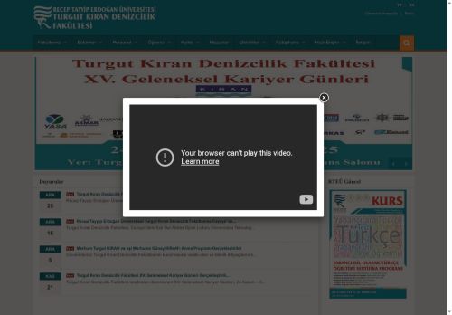 Anasayfa | Turgut Kıran Denizcilik Fakültesi