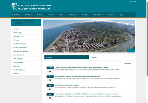 Anasayfa | Turizm İşletmeciliği Bölümü