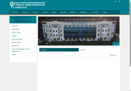 Anasayfa | TKDF Gemi Makineleri Mühendisliği Bölümü