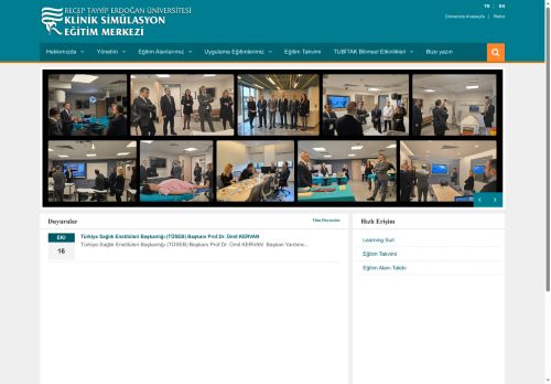 Anasayfa | Klinik Simülasyon Eğitim Merkezi