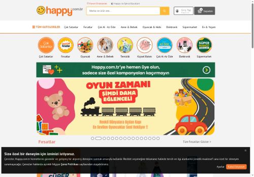 En Uygun Fiyatları ile Hızlı ve Güvenilir Alışveriş Sitesi | Happy
